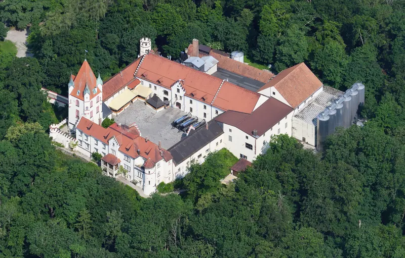 The medieval centre of Kaltenberg, Germany
