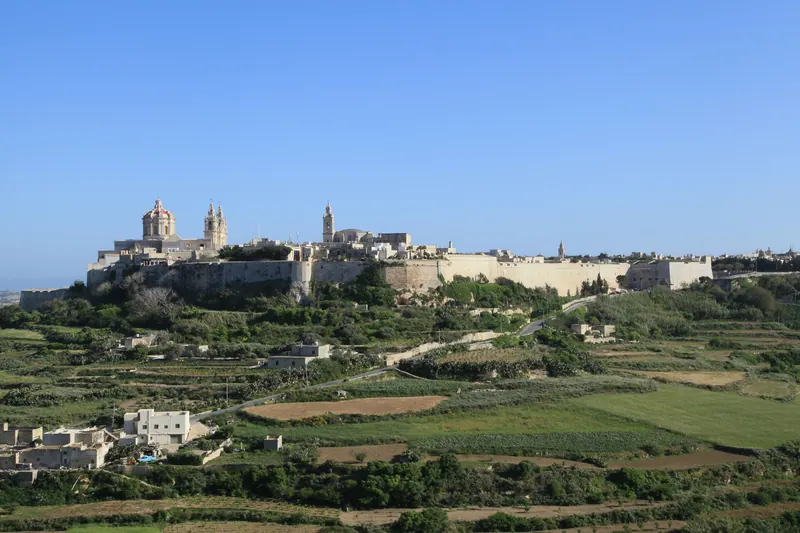 The medieval centre of Mdina, Malta
