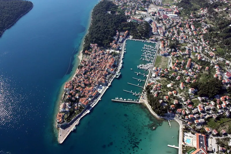 The medieval centre of Rab, Croatia