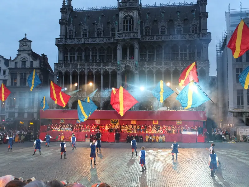 Ommegang of Brussels in Brussels