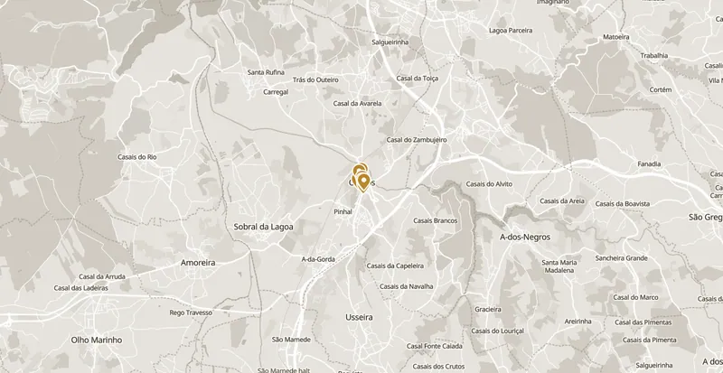 Map of the places worth your time in Óbidos