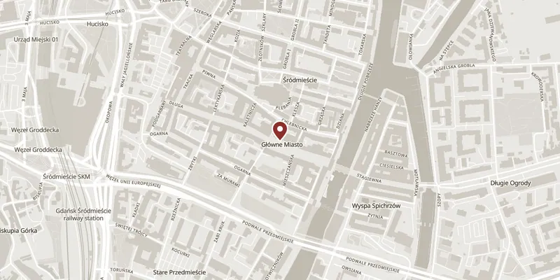 Map showing where Artus Court is