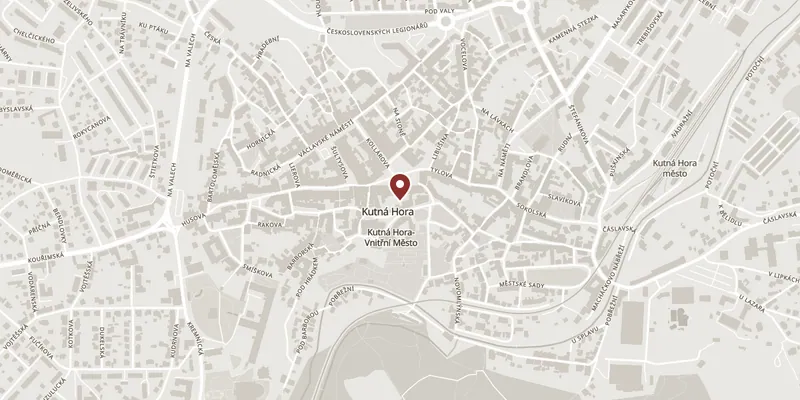 Map showing where Church of St James is