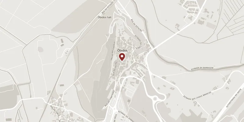 Map showing where Igreja de Santa Maria is