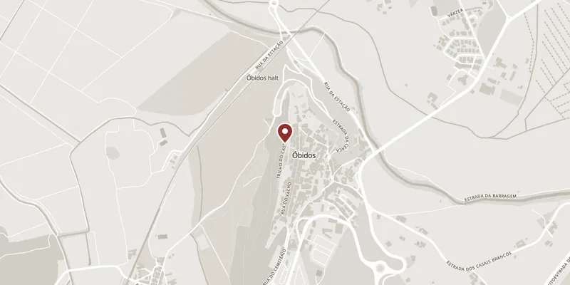 Map showing where Livraria de Santiago is