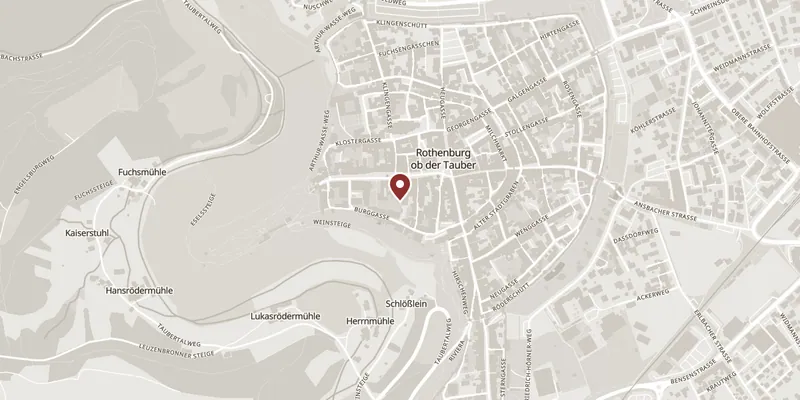 Map showing where Medieval Crime and Justice Museum is