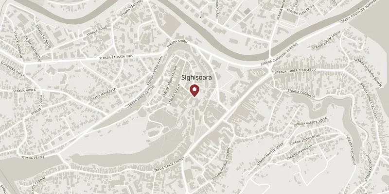 Map showing where The Clock Tower and the History Museum is