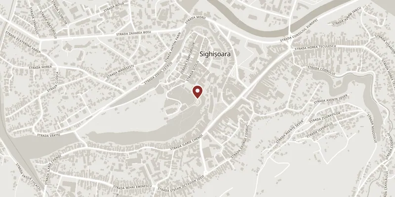Map showing where The citadel wall and the guild towers is