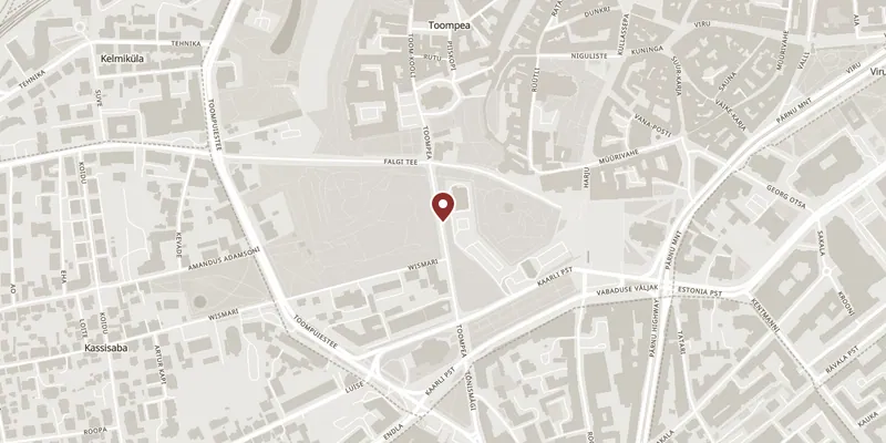 Map showing where Kiek in de Kök and the Bastion Passages is