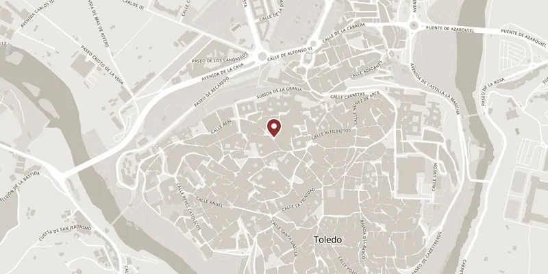 Map showing where Espadas Mariano Zamorano is