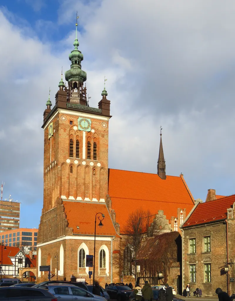 St Catherine's Church and the Museum of Gdańsk Science in Gdańsk