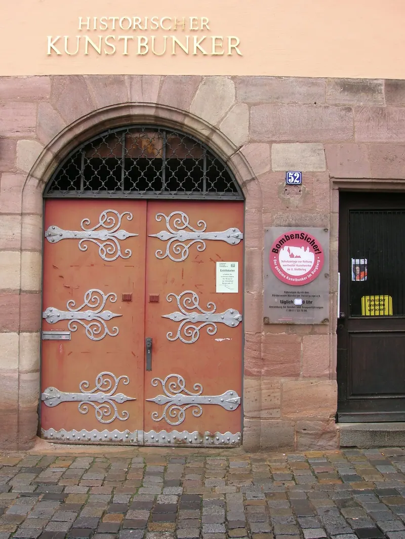 Historischer Kunstbunker in Nuremberg