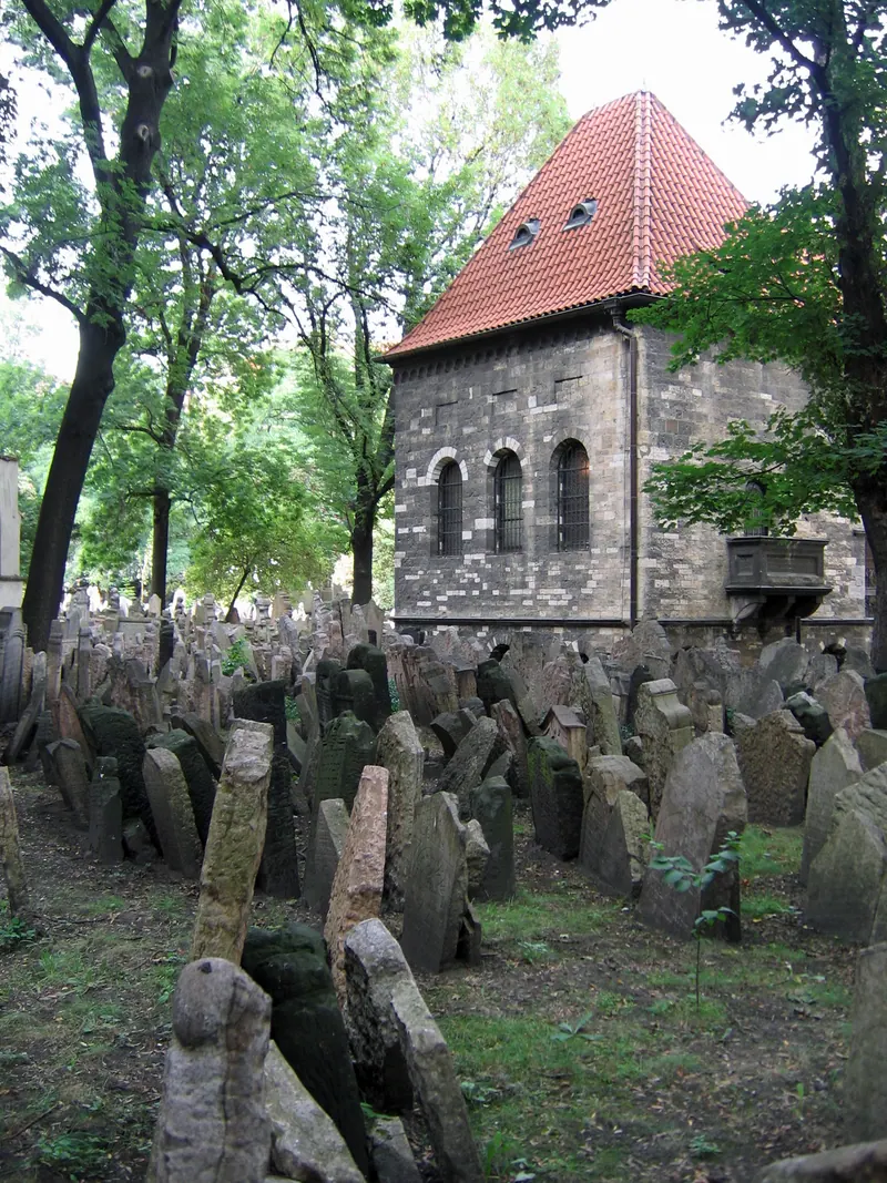 Old Jewish Cemetery in Prague