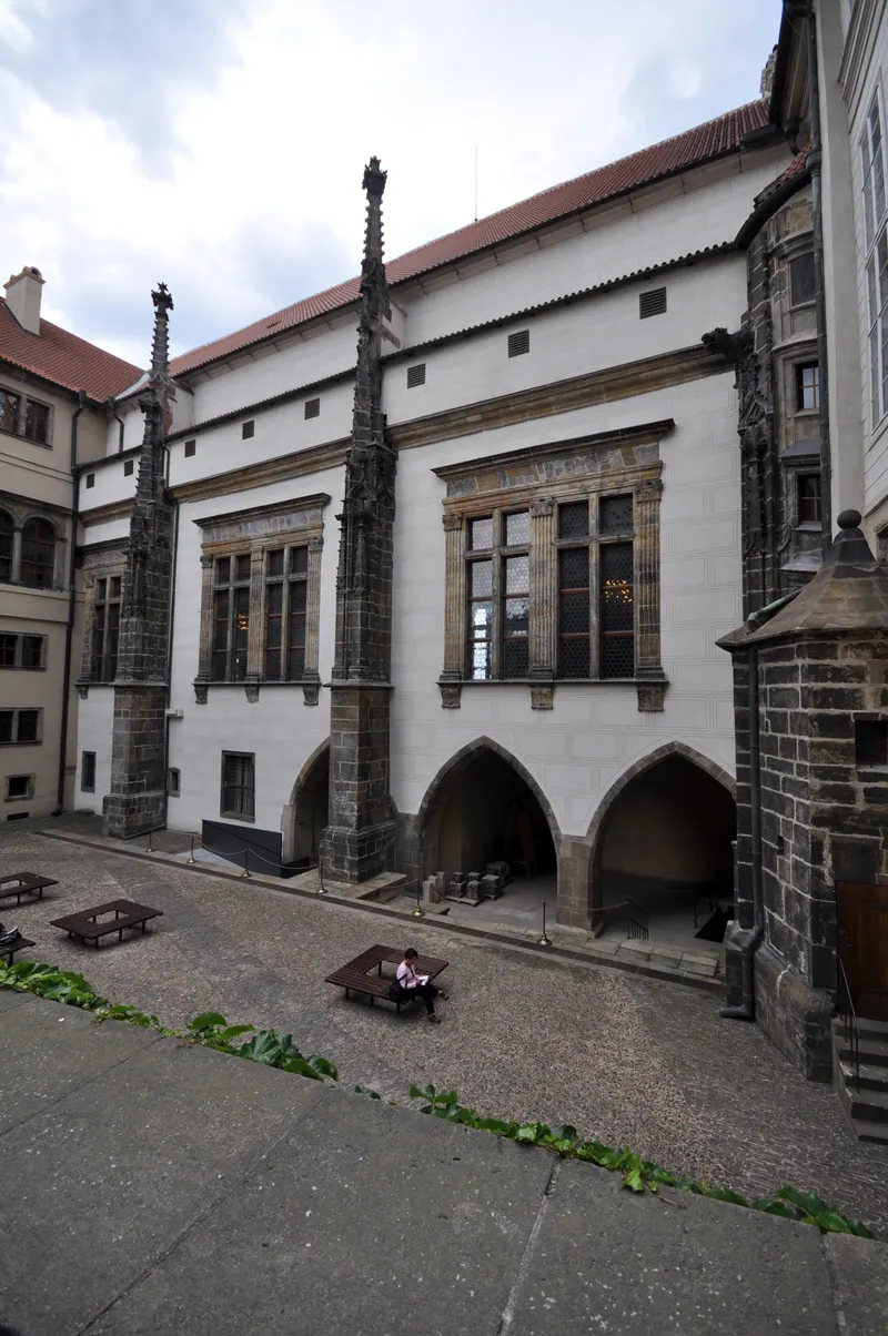 Old Royal Palace and Vladislav Hall in Prague