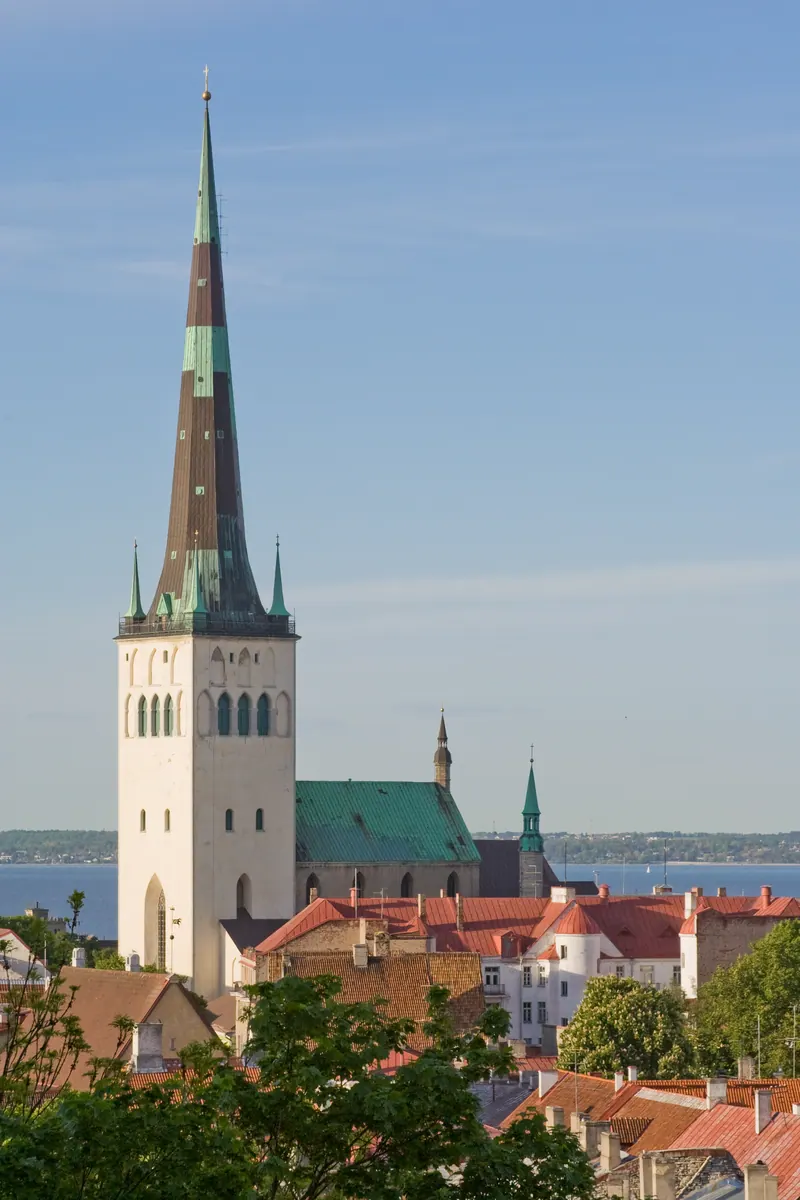St Olaf's Church Tower in Tallinn