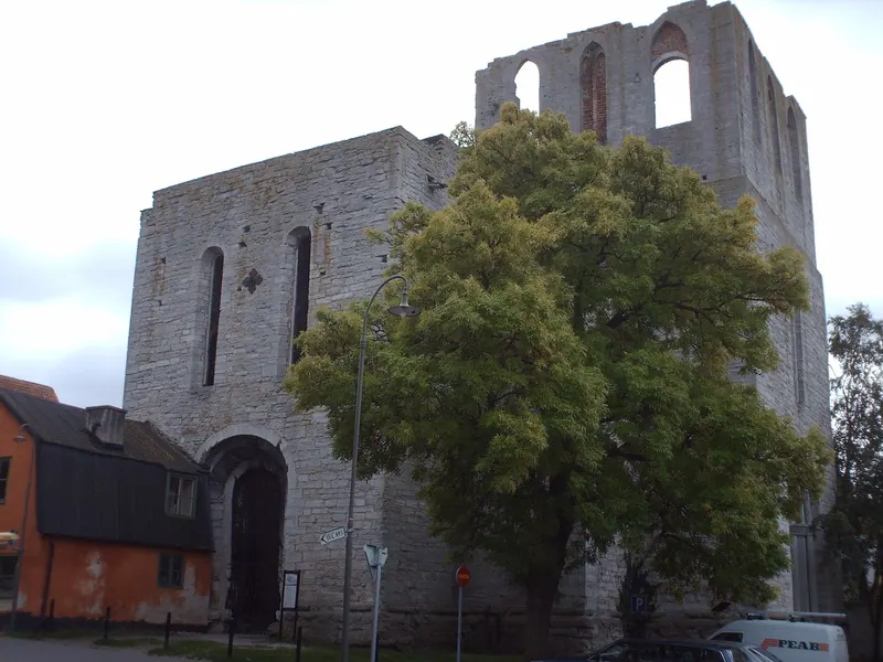 S:t Lars Church Ruin in Visby