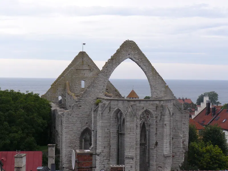S:ta Karin Church Ruin (Sankta Katarina) in Visby
